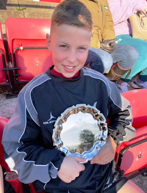 Rhys Tennick - with more silverware Rhys Tennick - with more silverware